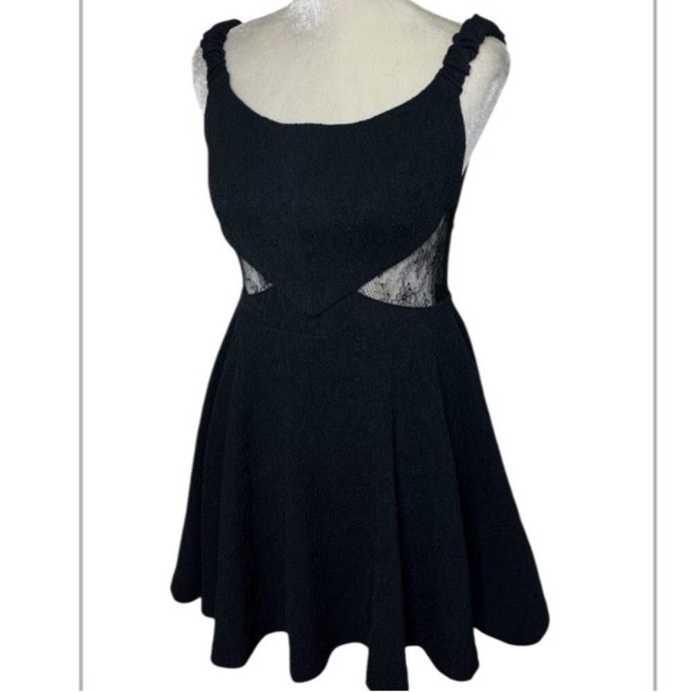Free People Brooklyn Mini Skater Dress With Pockets NWOT - Picture 4 of 8